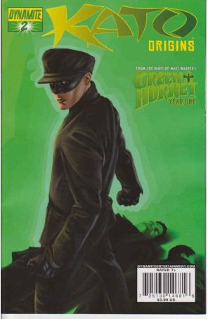 Kato Origins 2 published by Dynamite with cover art by Colton Worley