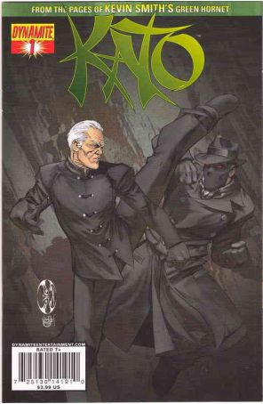 Kato 1A published by Dynamite with cover art by Joe Benitez