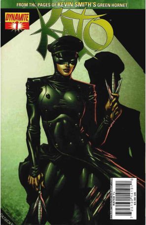 Kato 1C published by Dynamite with cover art by Johnny Desjardins