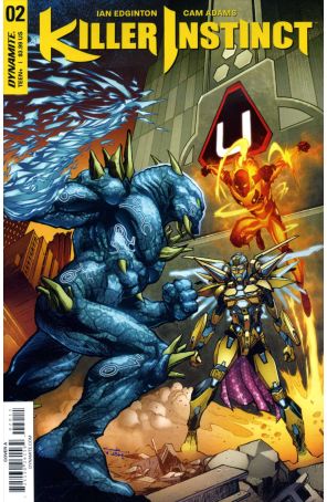 Killer Instinct (2nd Series) 2A published by Dynamite with cover art by Yildiray Cinar