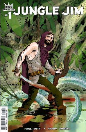 King: Jungle Jim 1A published by Dynamite with cover art by Darwyn Cooke