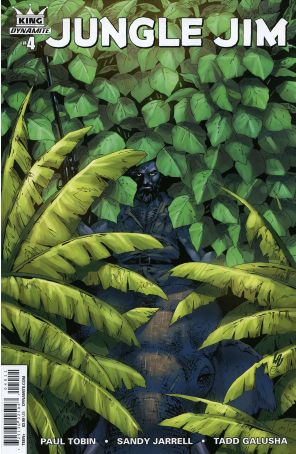 King: Jungle Jim 4A published by Dynamite with cover art by Jonathan Lau