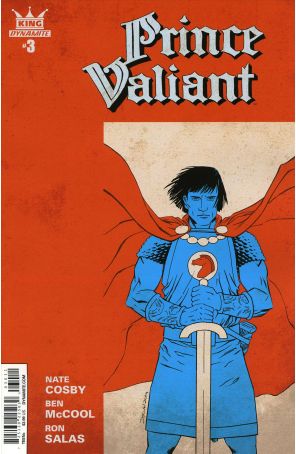 King: Prince Valiant 3A published by Dynamite with cover art by Declan Shalvey