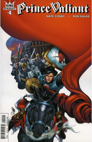 King: Prince Valiant 4A published by Dynamite with cover art by Jonathan Lau