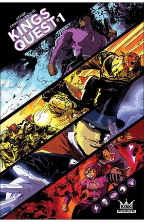 Kings Quest 1B published by Dynamite with cover art by Dan McDaid