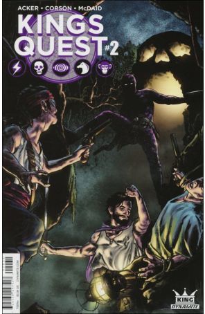 Kings Quest 2C published by Dynamite with cover art by Colton Worley