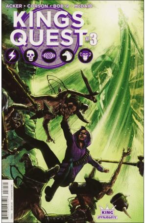 Kings Quest 3C published by Dynamite with cover art by Colton Worley