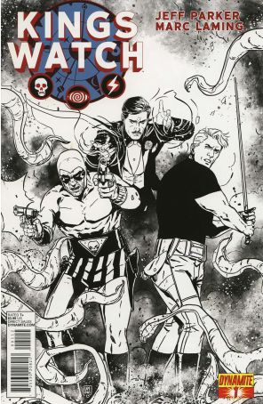 Kings Watch 1 (2nd) published by Dynamite with cover art by Marc Laming