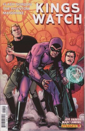 Kings Watch 4 published by Dynamite with cover art by Marc Laming