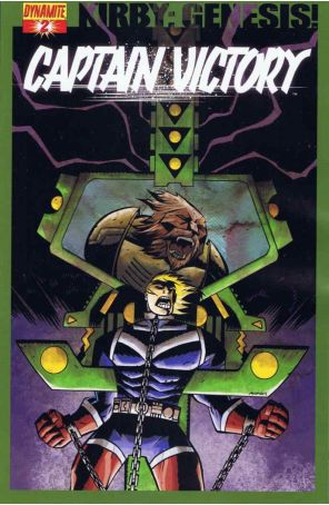 Kirby Genesis: Captain Victory 2B published by Dynamite with cover art by Michael Avon Oeming