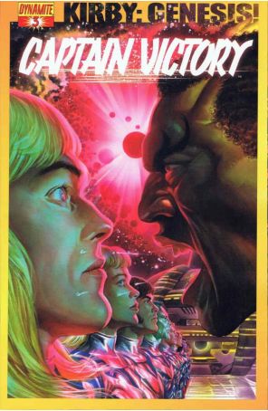 Kirby Genesis: Captain Victory 3A published by Dynamite with cover art by Alex Ross