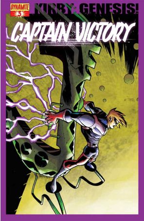 Kirby Genesis: Captain Victory 3B published by Dynamite with cover art by Michael Avon Oeming