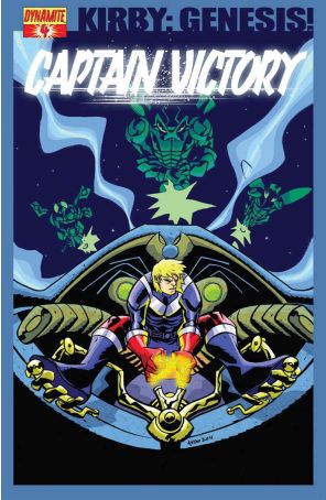 Kirby Genesis: Captain Victory 4B published by Dynamite with cover art by Michael Avon Oeming