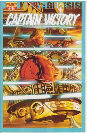 Kirby Genesis: Captain Victory 5A published by Dynamite with cover art by Alex Ross