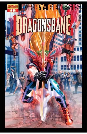 Kirby Genesis: Dragonsbane 1A published by Dynamite with cover art by Alex Ross