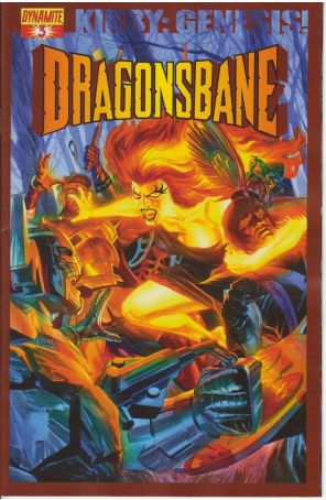 Kirby Genesis: Dragonsbane 3 published by Dynamite with cover art by Alex Ross