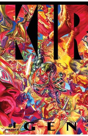 Kirby: Genesis 1B published by Dynamite with cover art by Alex Ross