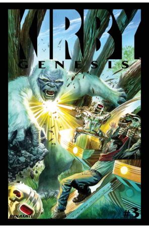 Kirby: Genesis 3D published by Dynamite with cover art by Alex Ross