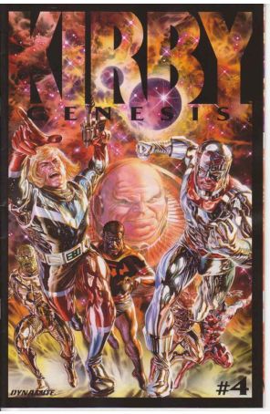 Kirby: Genesis 4A published by Dynamite with cover art by Alex Ross