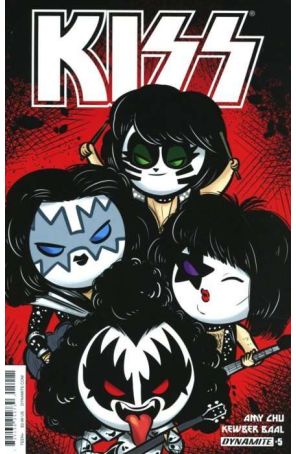 Kiss (Dynamite) 5B published by Dynamite with cover art by Shouri