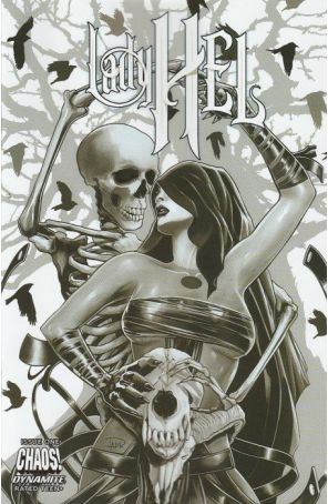 Lady Hel Strikes 1G published by Dynamite with cover art by Geebo Vigonte