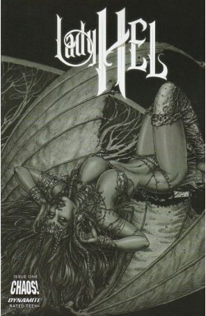 Lady Hel Strikes 1U published by Dynamite with cover art by Joyce Chin