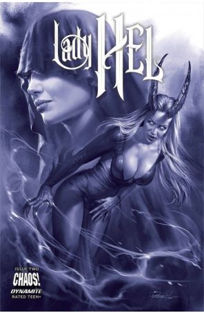 Lady Hel Strikes 2F published by Dynamite with cover art by Lucio Parrillo