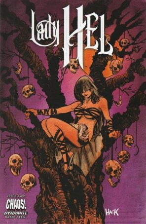 Lady Hel Strikes 2M published by Dynamite with cover art by Robert Hack