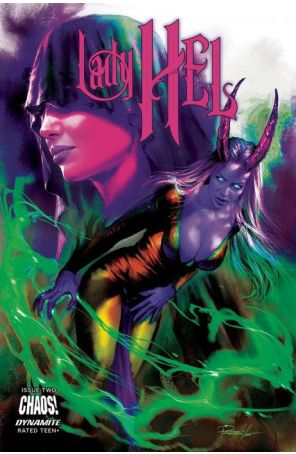 Lady Hel Strikes 2O published by Dynamite with cover art by Lucio Parrillo