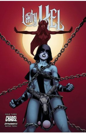 Lady Hel Strikes 3M published by Dynamite with cover art by Zhengis Tasbolatov