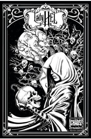 Lady Hel Strikes 3Q published by Dynamite with cover art by Ken Haeser