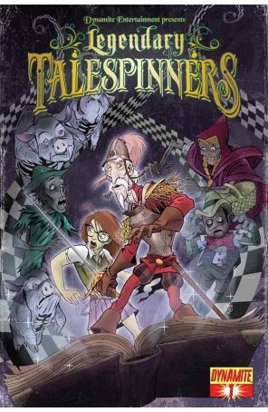 Legendary Talespinners 1B published by Dynamite with cover art by Grant Bond