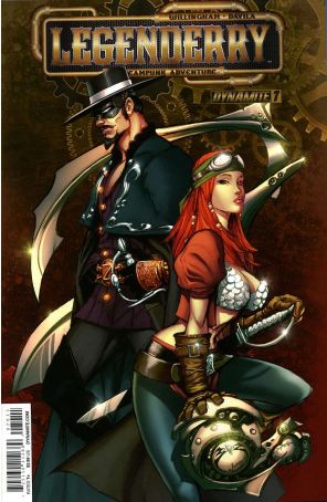 Legenderry: A Steampunk Adventure (Vol. 1) 7 published by Dynamite with cover art by Joe Benitez