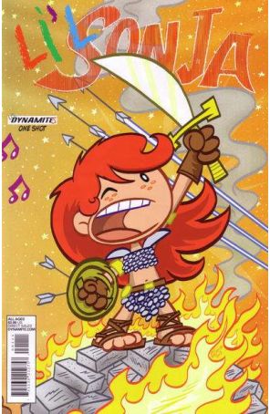 Li'l Sonja 1 published by Dynamite with cover art by Art Baltazar