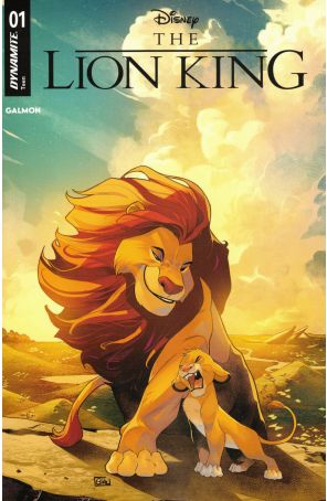 Lion King (Dynamite) 1A published by Dynamite with cover art by Edwin Galmon