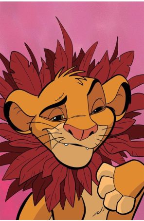 Lion King (Dynamite) 4F published by Dynamite with cover art by Jacob Edgar