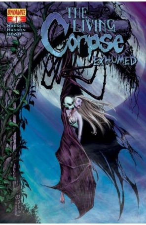 Living Corpse: Exhumed 1B published by Dynamite with cover art by Jeff Zornow