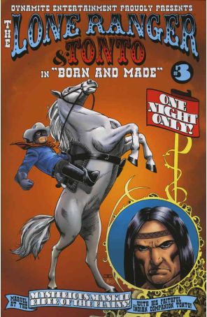 Lone Ranger And Tonto (Dynamite) 3 published by Dynamite with cover art by John Cassaday