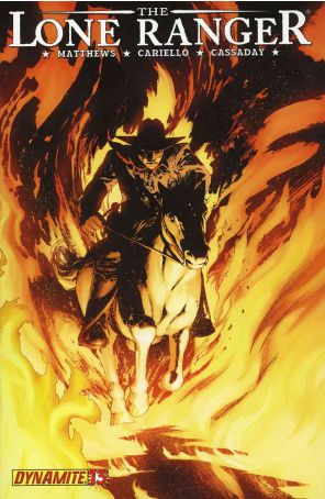 Lone Ranger (Dynamite) 13 published by Dynamite with cover art by John Cassaday