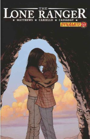 Lone Ranger (Dynamite) 20 published by Dynamite with cover art by John Cassaday