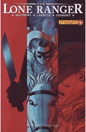 Lone Ranger (Dynamite) 21 published by Dynamite with cover art by John Cassaday
