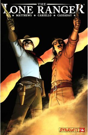 Lone Ranger (Dynamite) 23 published by Dynamite with cover art by John Cassaday