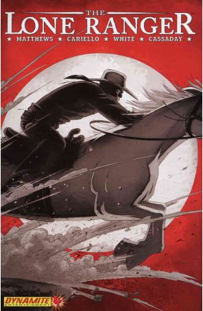 Lone Ranger (Dynamite) 4A published by Dynamite with cover art by John Cassaday
