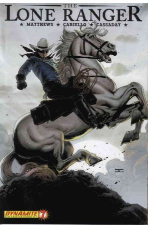 Lone Ranger (Dynamite) 7A published by Dynamite with cover art by John Cassaday