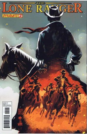 Lone Ranger (Dynamite, 2nd Series) 2 published by Dynamite with cover art by Francesco Fracavilla