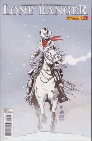 Lone Ranger (Dynamite, 2nd Series) 21 published by Dynamite with cover art by Francesco Francavilla