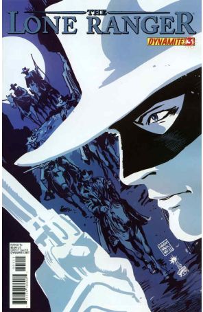 Lone Ranger (Dynamite, 2nd Series) 3 published by Dynamite with cover art by Francesco Francavilla
