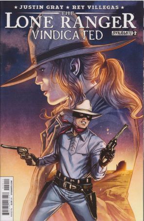 Lone Ranger: Vindicated 2 published by Dynamite with cover art by Marc Laming