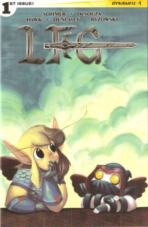 Looking for Group (2nd Series) 1B published by Dynamite with cover art by Becky Dresdadt
