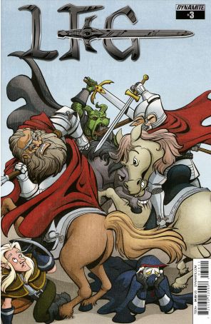 Looking for Group (2nd Series) 3A published by Dynamite with cover art by James Silvani